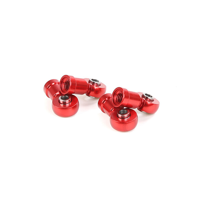 RovanLosi CNC Aluminium Untere Stoßdämpferaufnahme 10mm für Rovan LT oder Losi 5ive-T Modelle – Erhältlich in Rot, Schwarz oder Blau - PRO 1 STUCK