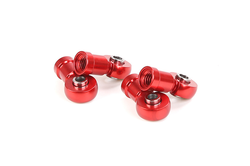 RovanLosi Aluminum 10mm Lower Shock Mount for Rovan LT or Losi 5ive-T Models – Available in Red, Black or Blue - PER 1 PIECE
