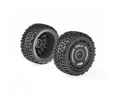 ZD Racing BX-12 Rear Tire Assembly Set (2 pcs)