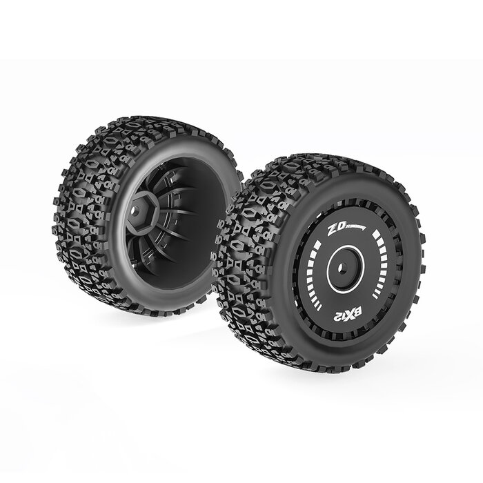 ZD Racing BX-12 Achterbanden Set Compleet (2 stuks)