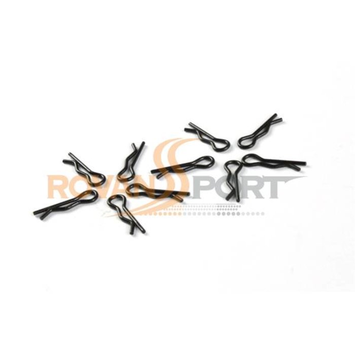 RovanSports Small pin clips 10pcs. 1.2x15