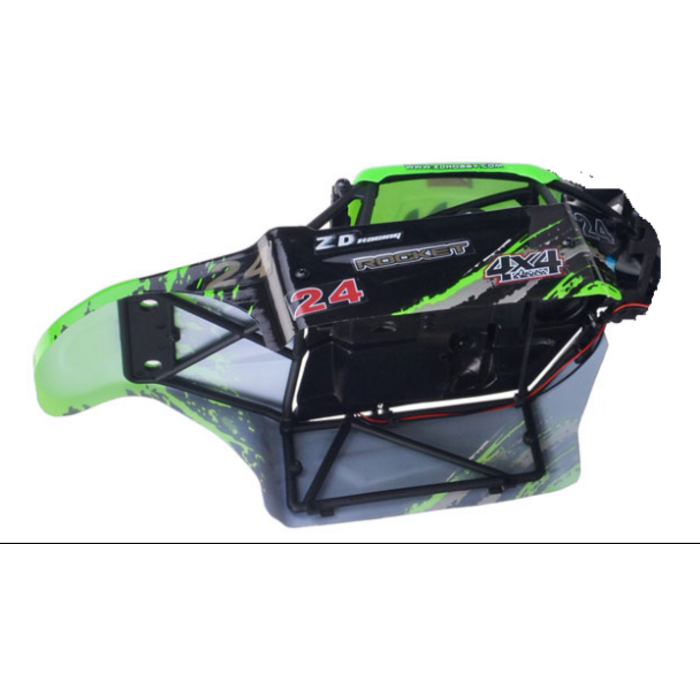 ZD Racing ZD Racing Complete Body Shell DTK-16 (Green / Red) – 65089G / 65089R
