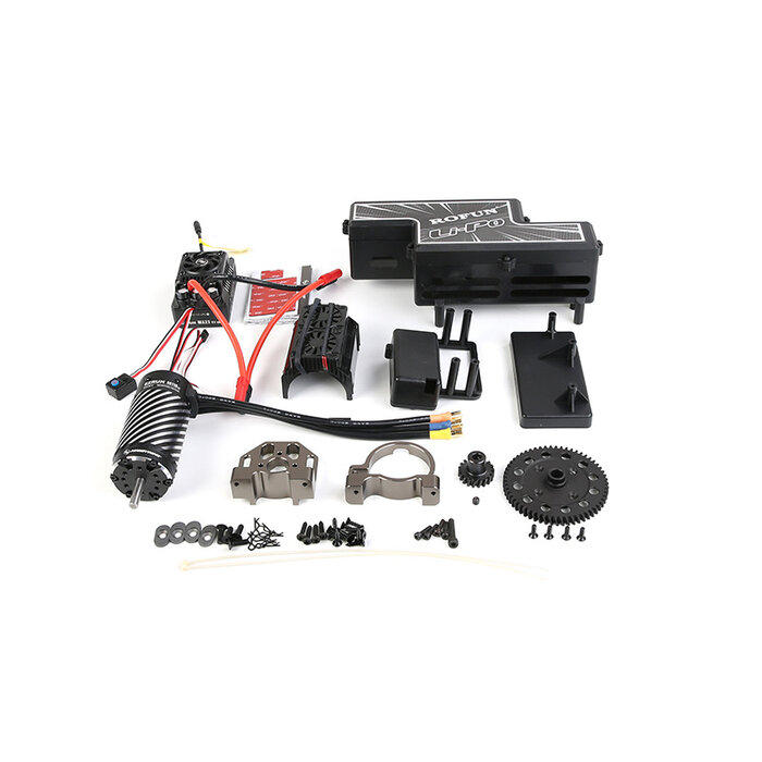 RovanLosi LT/V5 Oil-to-Electric Conversion Kit Standard Edition – Hobbywing MAX5 HV G2 Sensor Power System
