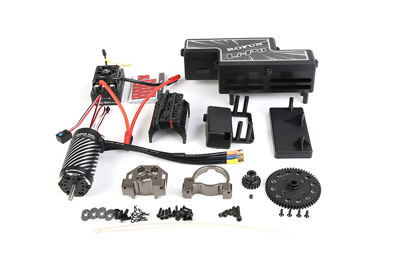 RovanLosi LT/V5 Benzin-zu-Elektro Umrüstkit Standard Edition – Hobbywing MAX5 HV G2 Sensor Power System