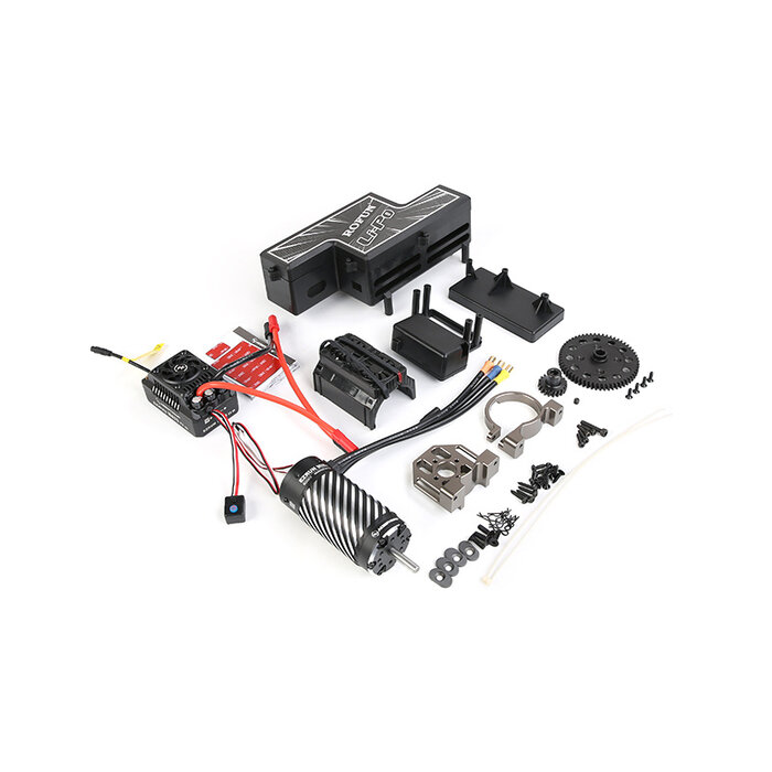 RovanLosi LT/V5 Benzin-zu-Elektro Umrüstkit Standard Edition – Hobbywing MAX5 HV G2 Sensor Power System