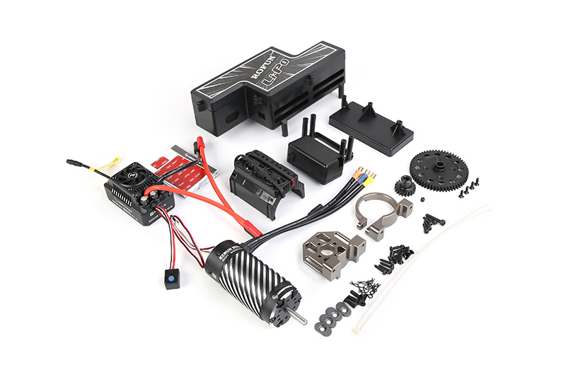 RovanLosi LT/V5 Oil-to-Electric Conversion Kit Standard Edition – Hobbywing MAX5 HV G2 Sensor Power System
