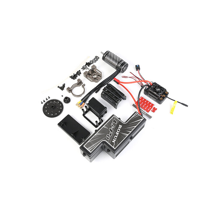 RovanLosi LT/V5 Benzin-zu-Elektro Umrüstkit Standard Edition – Hobbywing MAX5 HV G2 Sensor Power System