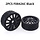 1/8 Scale On-Road Wheels & Tires Set MT-8 – 12-Spoke Design – Available in White, Orange and Black (2 st.)