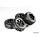 New knobby wheel set (4pcs/set) 170x80+170x60 available with black and red beadlock