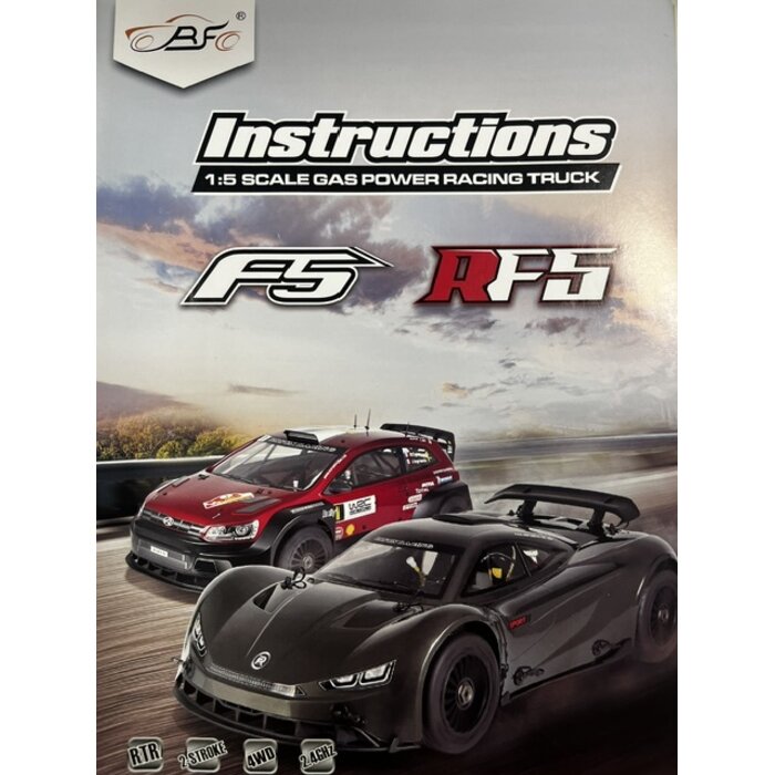 RovanSports Rovan F5 / RF5 Originele handleiding