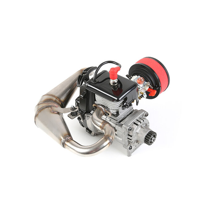 RovanLosi Stainless Steel Exhaust Pipe for Rovan LT / V5 and Losi 5ive-T Models