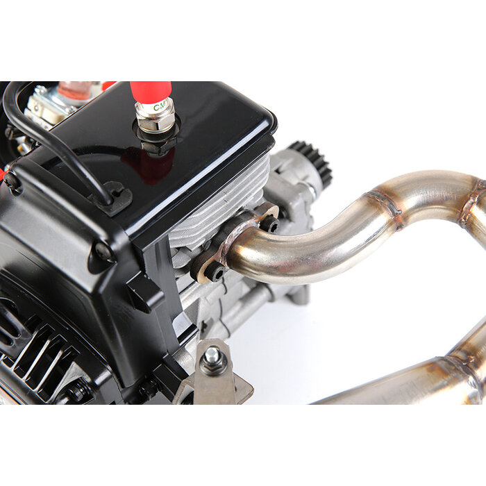 RovanLosi Stainless Steel Exhaust Pipe for Rovan LT / V5 and Losi 5ive-T Models