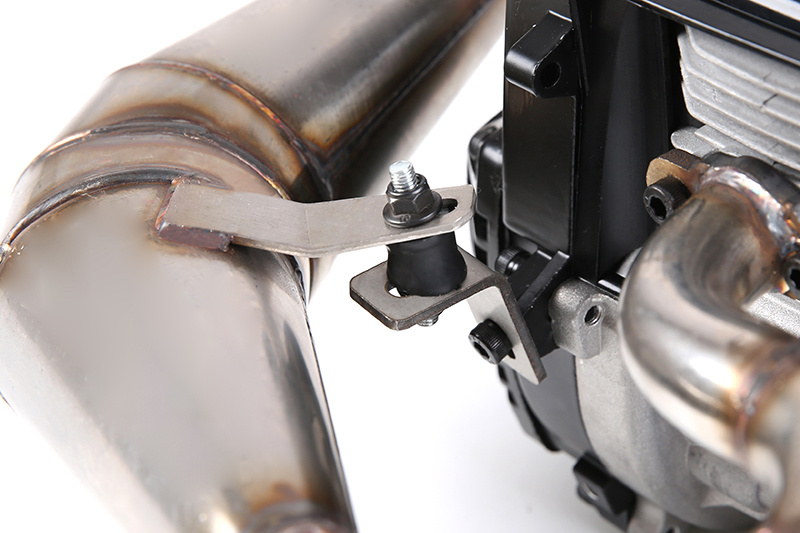 RovanLosi Stainless Steel Exhaust Pipe for Rovan LT / V5 and Losi 5ive-T Models