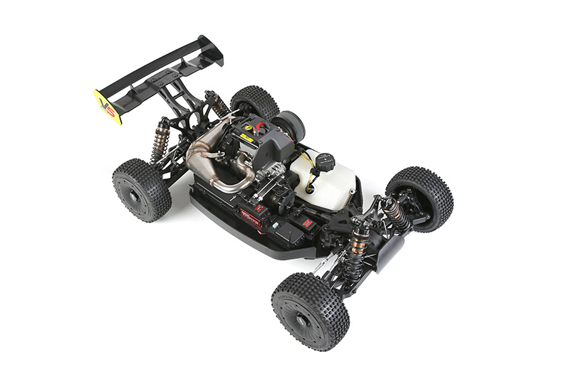 RovanLosi Edelstahl-Auspuffrohr für Rovan LT / V5 und Losi 5ive-T Modelle