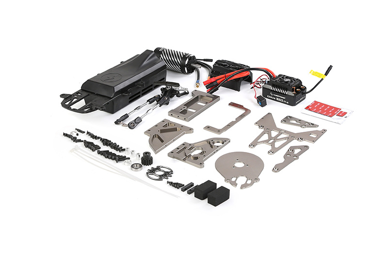 RovanSports New BAHA Oil to Electric Kit Standard Edition – Hobbywing MAX5 HV G2 Sensored Power Set
