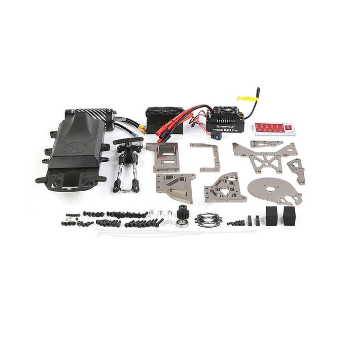 RovanSports New BAHA Oil to Electric Kit Standard Edition – Hobbywing MAX5 HV G2 Sensored Power Set