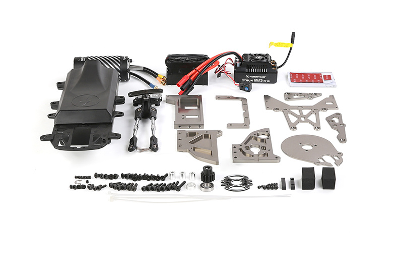 RovanSports New BAHA Oil to Electric Kit Standard Edition – Hobbywing MAX5 HV G2 Sensored Power Set
