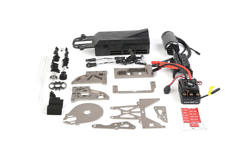 RovanSports New BAHA Oil to Electric Kit Standard Edition – Hobbywing MAX5 HV G2 Sensored Power Set