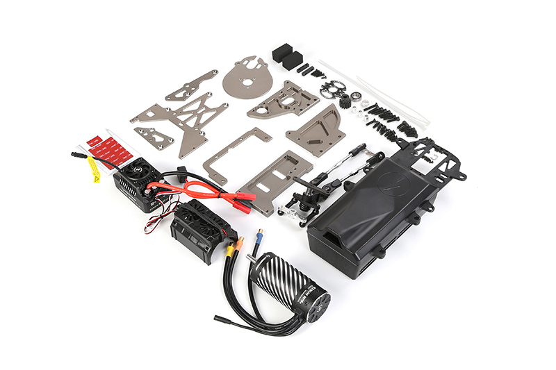 RovanSports New BAHA Oil to Electric Kit Standard Edition – Hobbywing MAX5 HV G2 Sensored Power Set