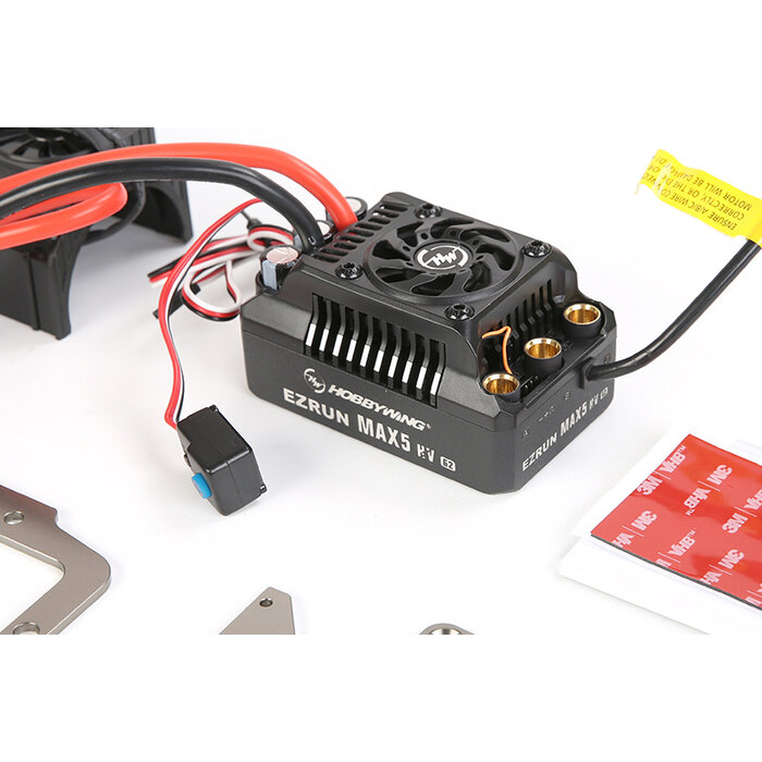 RovanSports New BAHA Oil to Electric Kit Standard Edition – Hobbywing MAX5 HV G2 Sensored Power Set