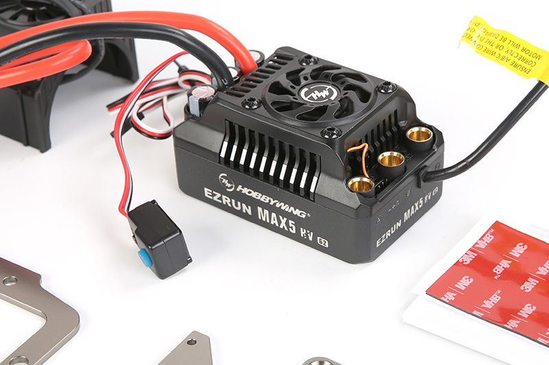 RovanSports New BAHA Oil to Electric Kit Standard Edition – Hobbywing MAX5 HV G2 Sensored Power Set