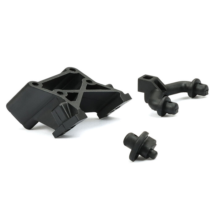 ZD Racing 16102 – BX-12 Carrosseriesteunen Voor & Achter / Achtervleugelhouder