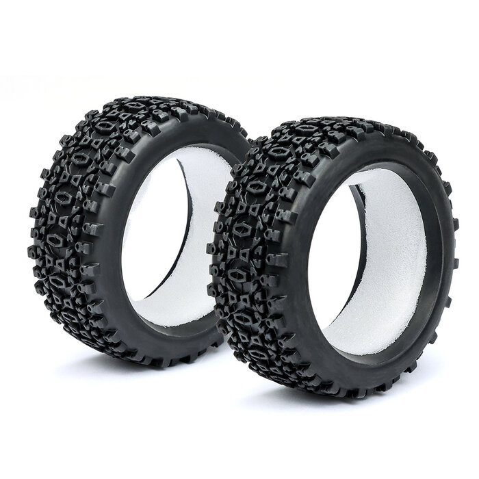 ZD Racing BX-12 Off-Road Tires with Knobby Tread and Foam Inserts – 2 pcs