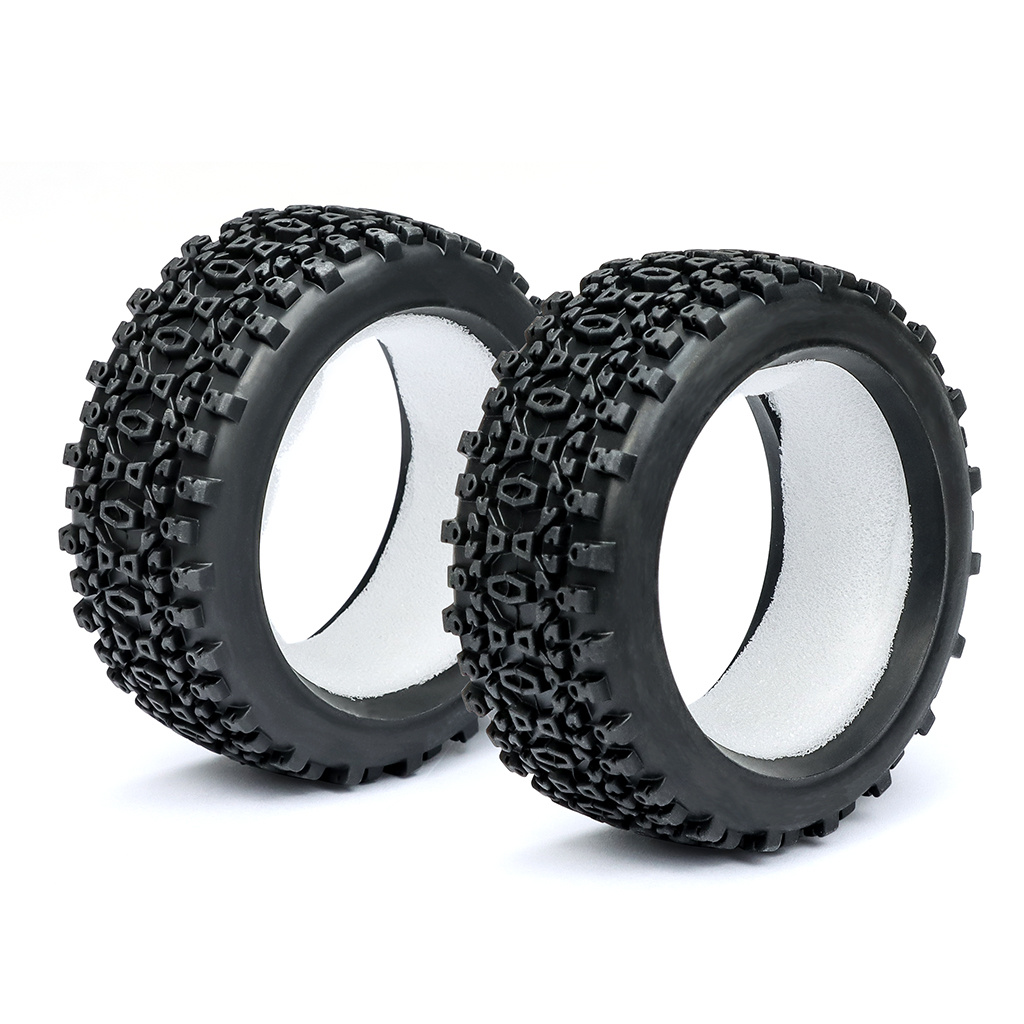 ZD Racing BX-12 Offroad-Reifen mit Stollenprofil und Schaumstoffeinlagen – 2 Stück
