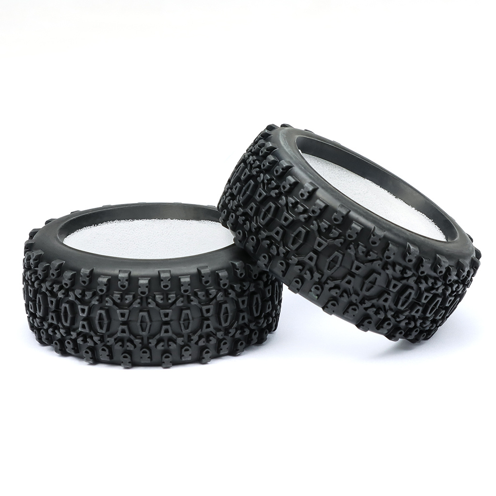 ZD Racing BX-12 Offroad-Reifen mit Stollenprofil und Schaumstoffeinlagen – 2 Stück