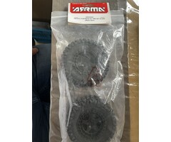 AR550042 Arrma DBoots Fortress SC Tire set glued 2 pcs black