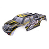 ZD Racing MT-8 Pirates2 1/8 Monster Truck Body Shell – Black/Yellow