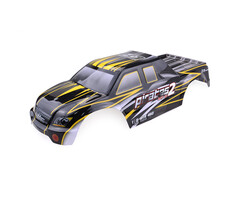ZD Racing MT-8 Pirates2 1/8 Monster Truck Carrosserie – Zwart/Geel