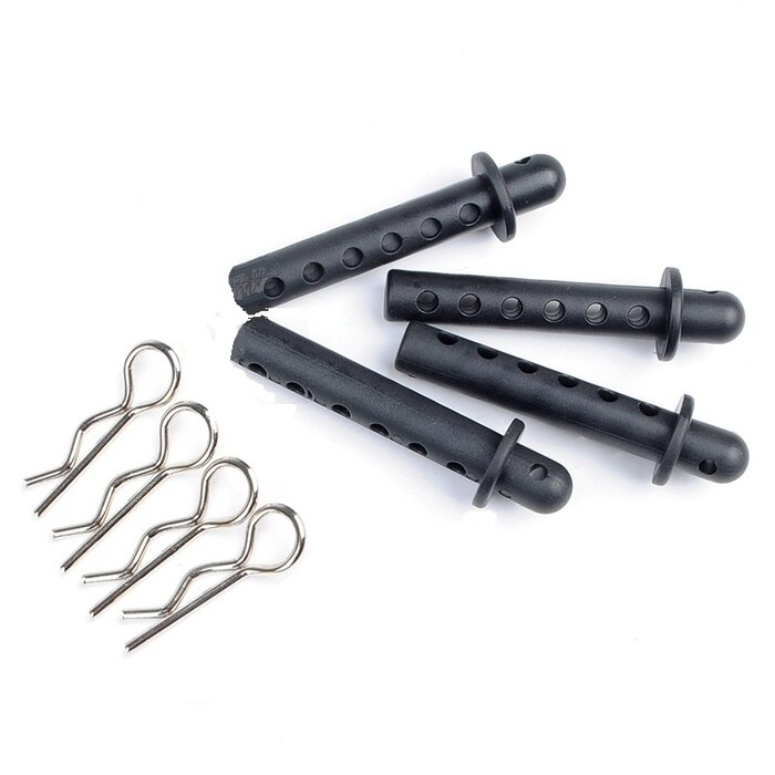 ZD Racing MT-8 Carrosseriesteunen / Body Mount Set – 4 stuks