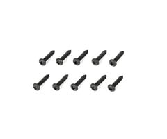 RovanSports M4 × 18mm Phillips Pan Head Self-Tapping Screws – Black – 10pcs