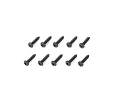 RovanSports Zelftappende Kruiskop Lenskopschroef M4 × 18 mm – Zwart – 10 stuks