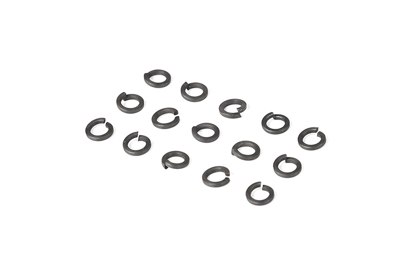 RovanSports M4 Veerring / Borgring – Zwart – 10 stuks