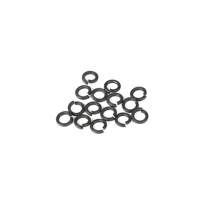 RovanSports M4 Veerring / Borgring – Zwart – 10 stuks