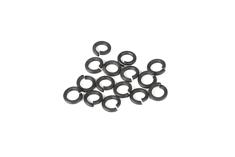 RovanSports M4 Veerring / Borgring – Zwart – 10 stuks