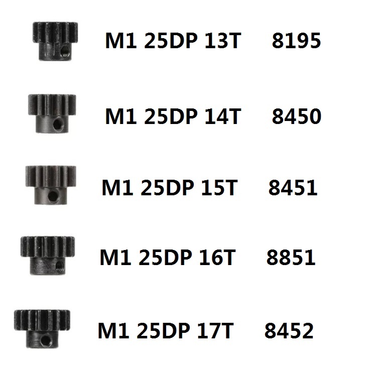 ZD Racing 8451 15T Motorzahnräd für 9020 Buggy (Satz)