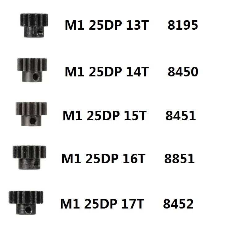 ZD Racing Pirates3 BX-8E / 9020 V3 / 08421 16T Motorritzel