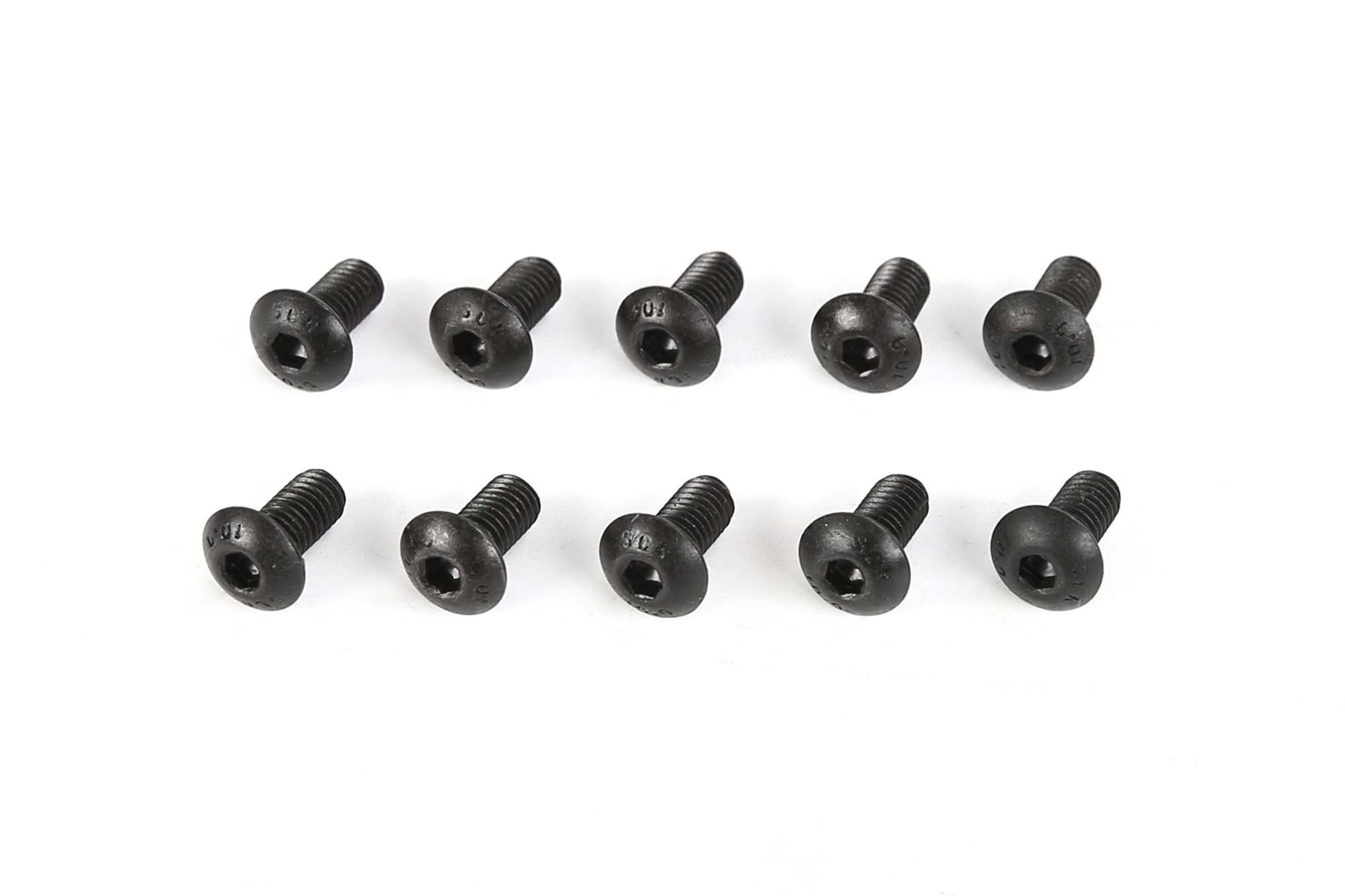 RovanSports Inbus bolkopschroef M5x10 – 10 stuks