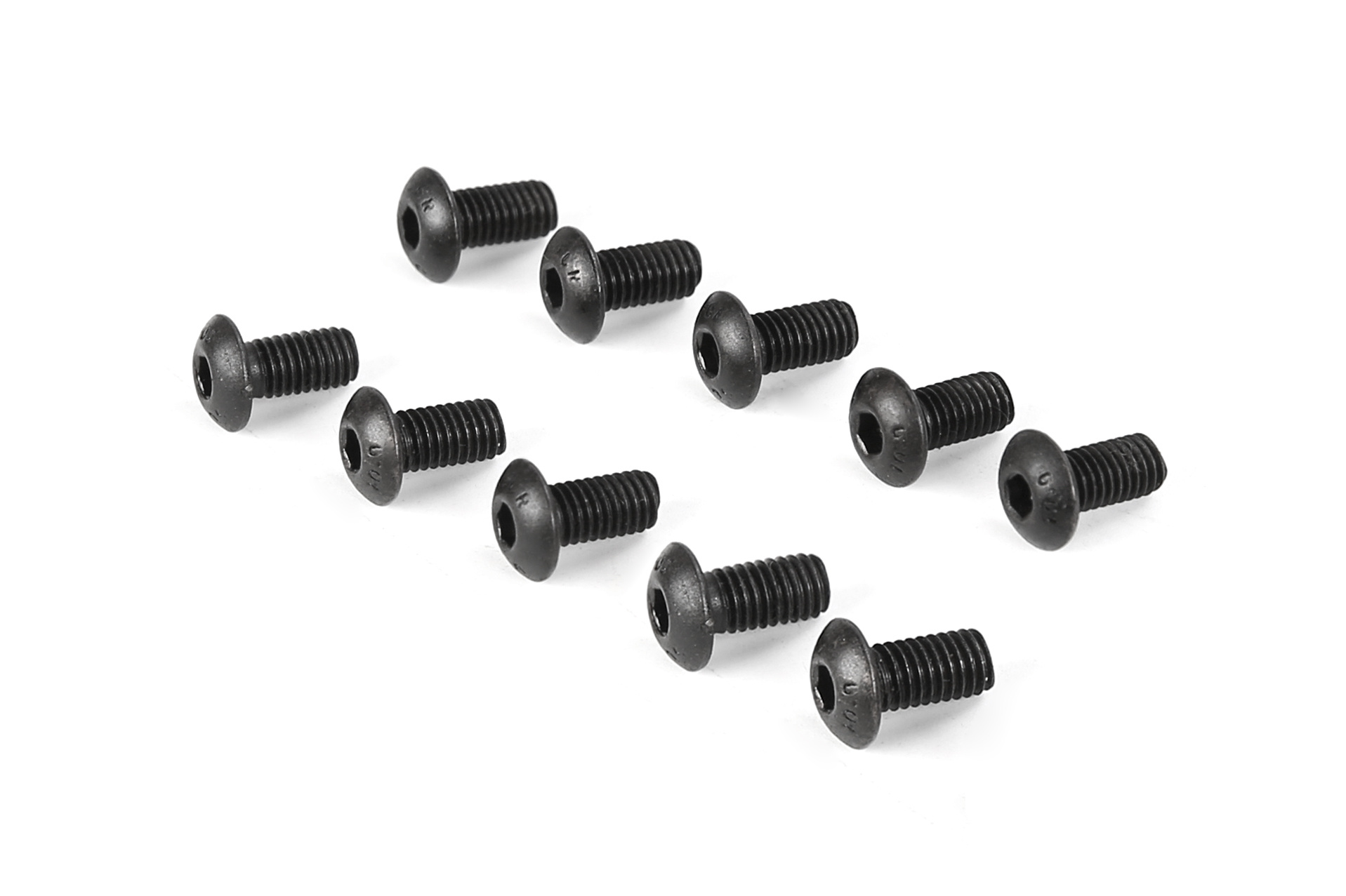RovanSports Innensechskant-Linsenkopfschraube M5x10 – 10 Stück