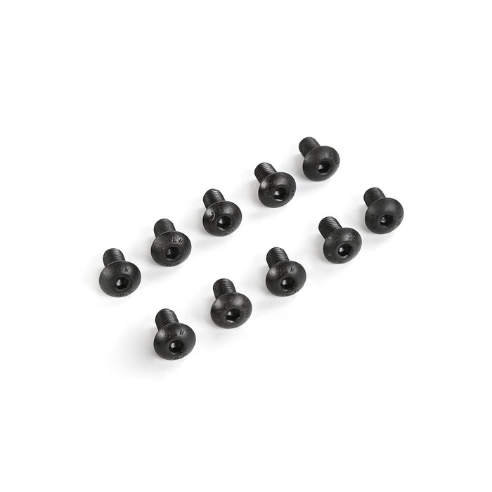 RovanSports Inbus bolkopschroef M4x12 – 10 stuks