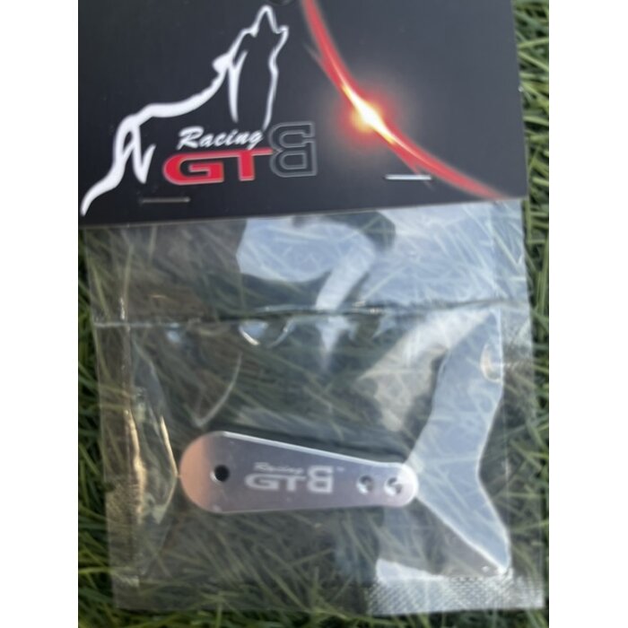 GTBRacing GTB Racing Aluminium 17T Servo Stuurarm voor HPI Baja – Zilver / Oranje