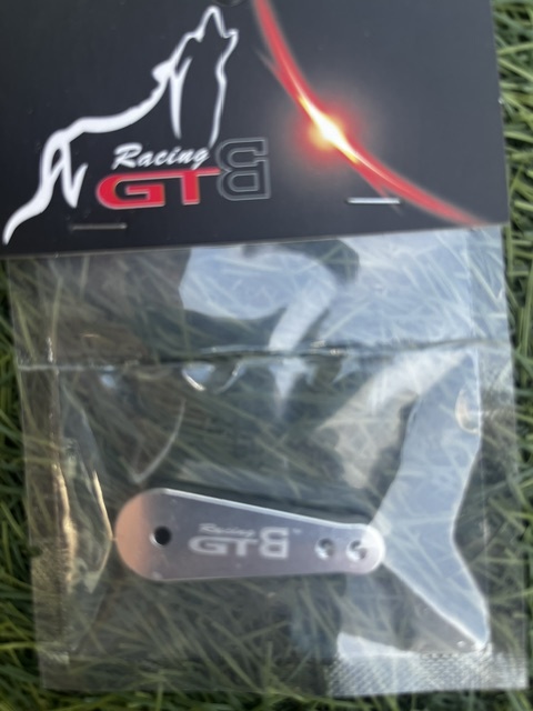 GTBRacing GTB Racing Aluminium 17T Servo Stuurarm voor HPI Baja – Zilver / Oranje