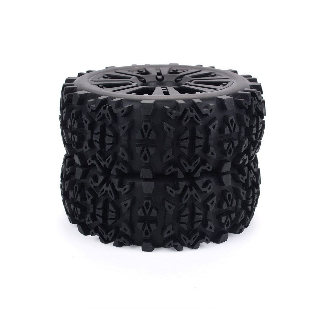 ZD Racing Pre-Glued Off-Road Tires with Wheels – 2 pcs – MT-8 / 08421