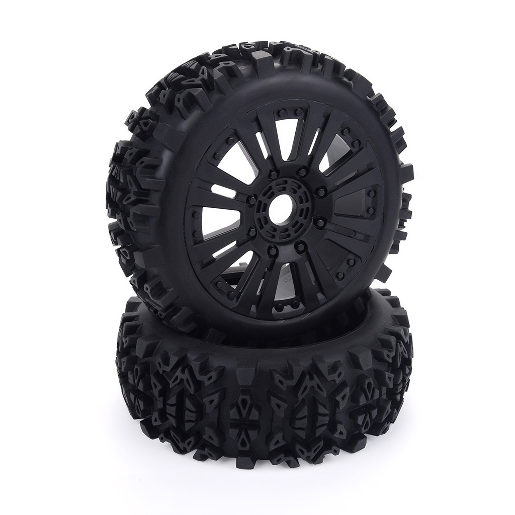 ZD Racing Pre-Glued Off-Road Tires with Wheels – 2 pcs – MT-8 / 08421