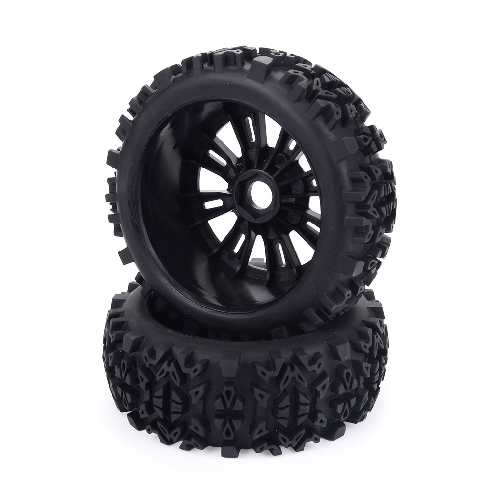 ZD Racing Pre-Glued Off-Road Tires with Wheels – 2 pcs – MT-8 / 08421