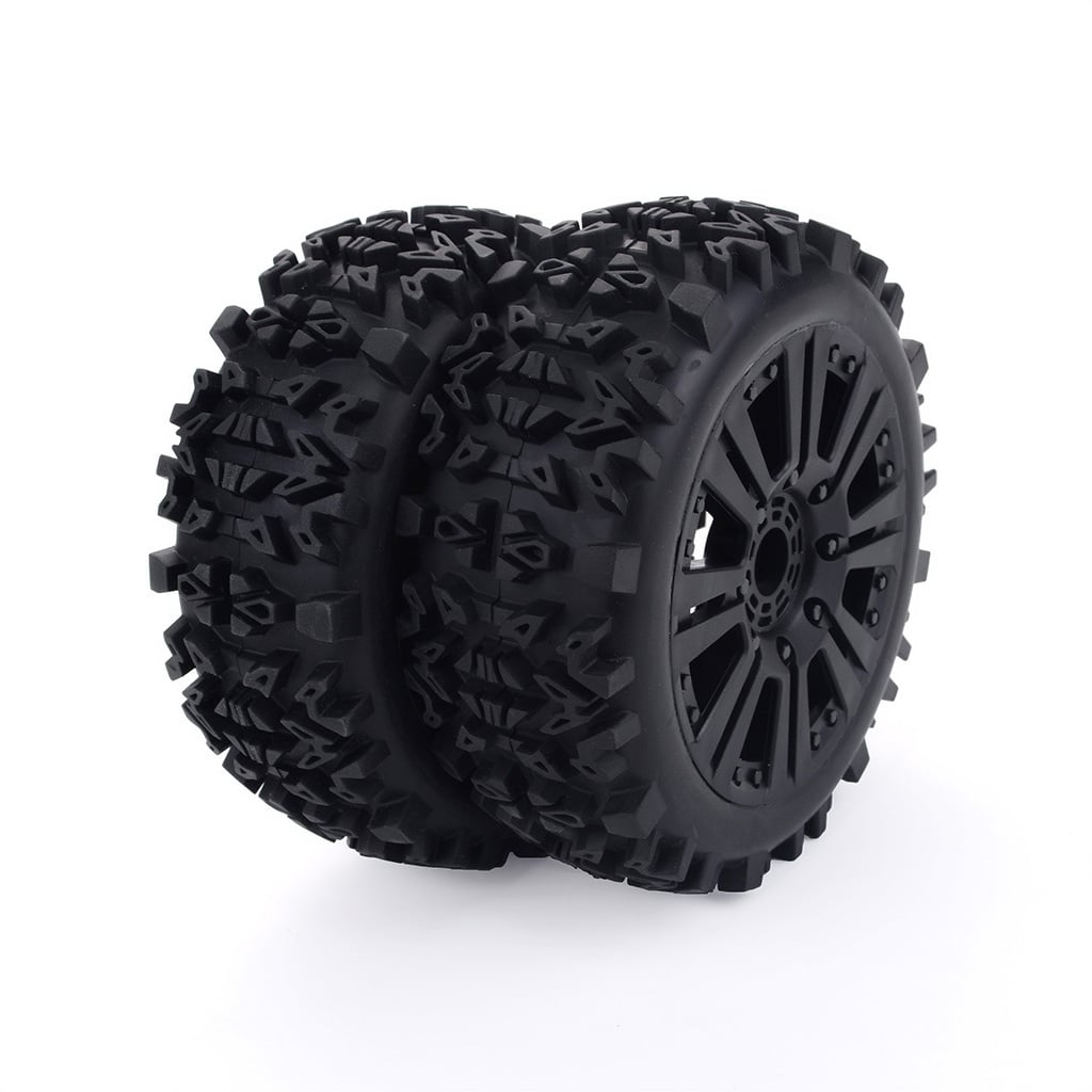 ZD Racing Vormontierte Offroad-Reifen mit Felgen – 2 Stück – MT-8 / 08421