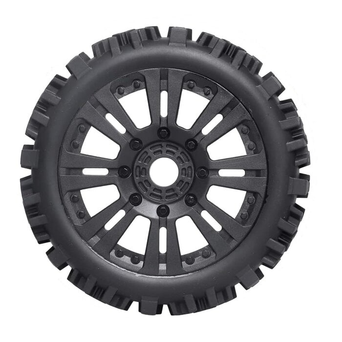 ZD Racing Vormontierte Offroad-Reifen mit Felgen – 2 Stück – MT-8 / 08421
